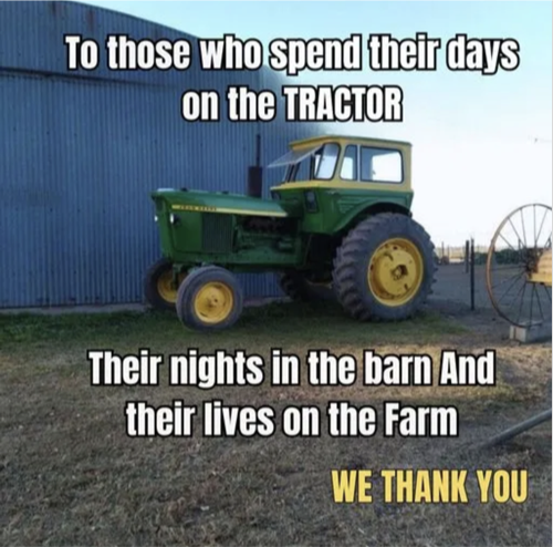 thank farmers